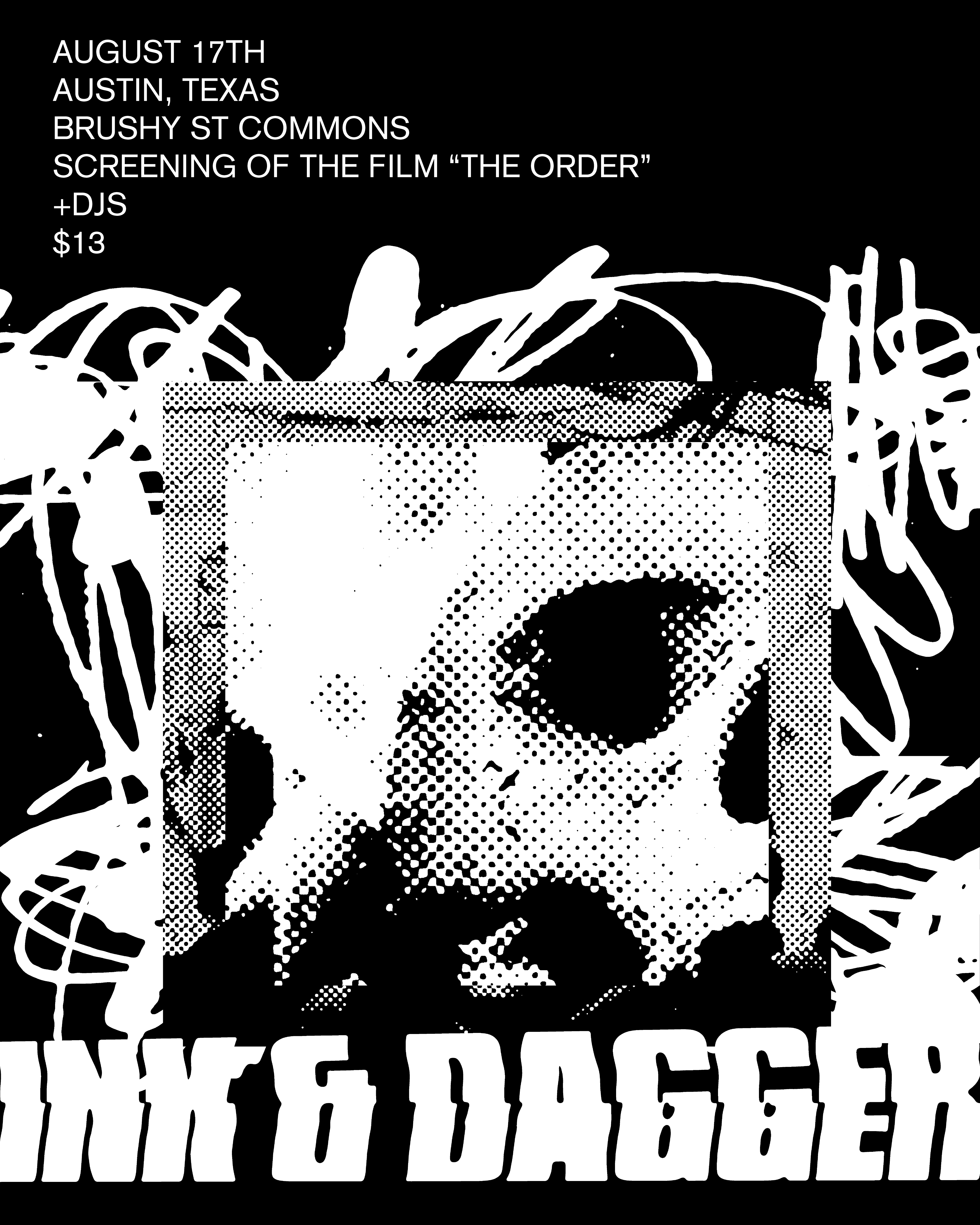 Ink and Dagger - Austin screening at Brushy St Commons - August 17, 2026